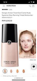 Giorgio Armani Crema Nuda tinted cream