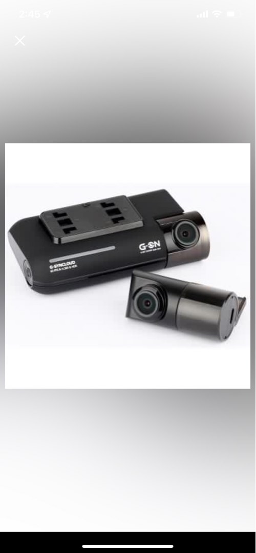 GON 2CH FHD In Car Dash Cam 60FPS 160 Angle WiFi HDR