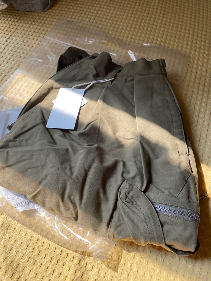 GoopiMADE “RM-01” Soft Box Utility Pocket Shorts - L-Buschgrün