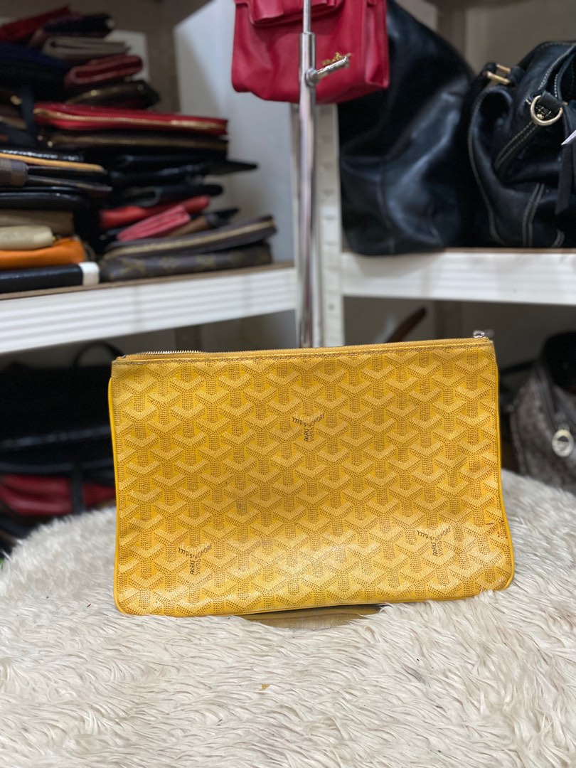 Goyard pouch, Luxury, Bags & Wallets on Carousell