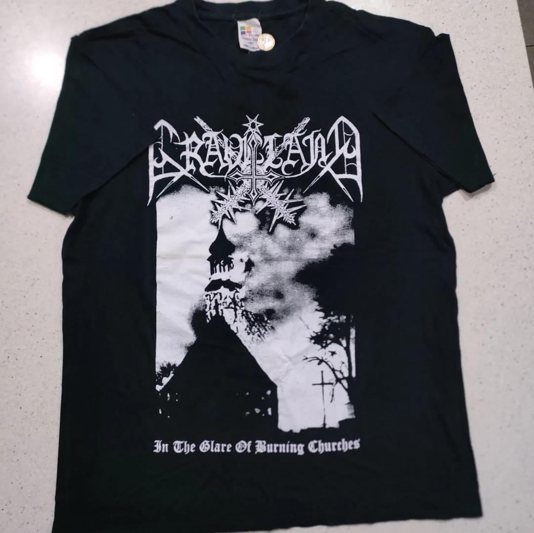 Graveland T Shirt BOOTLEG Black Metal Death Metal Doom Metal Heavy Metal Men s Fashion Tops Sets Tshirts Polo Shirts on Carousell