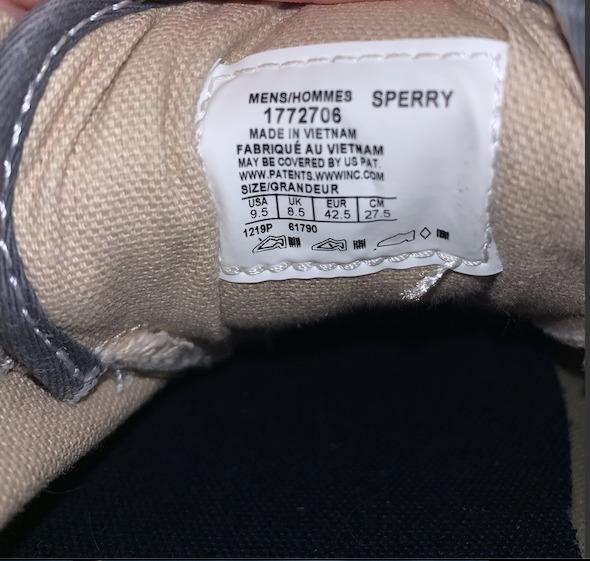Grey Sperry Top Siders Men s Fashion Footwear Casual shoes on