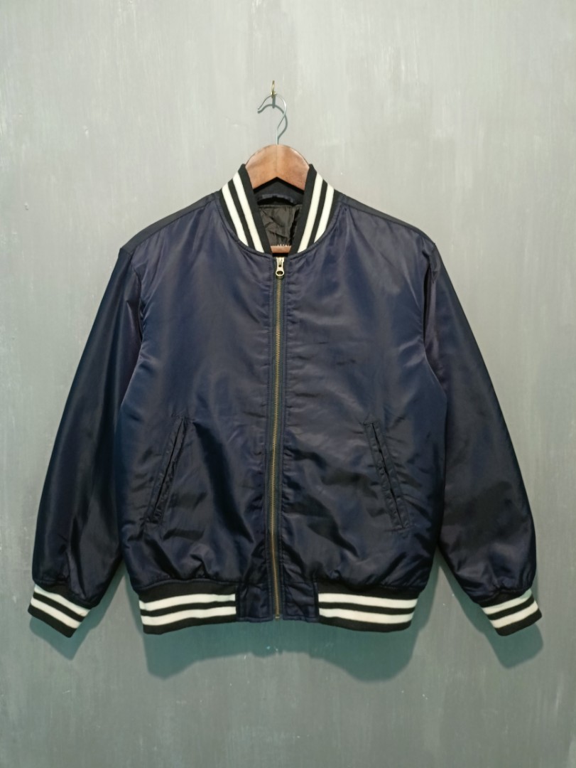 GU Uniqlo Varsity jacket, Men's Fashion, Coats, Jackets and Outerwear ...