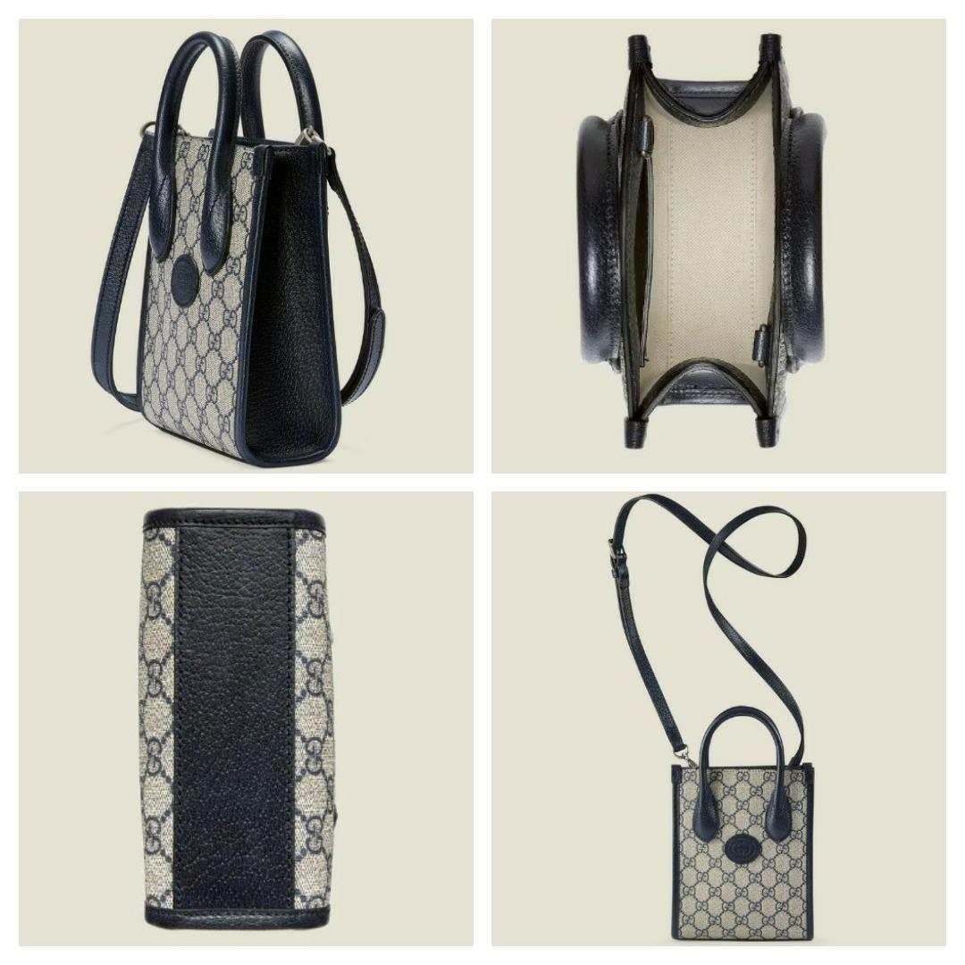 GUCCI Mini Tote Bag with Interlocking G, Luxury, Bags & Wallets on ...
