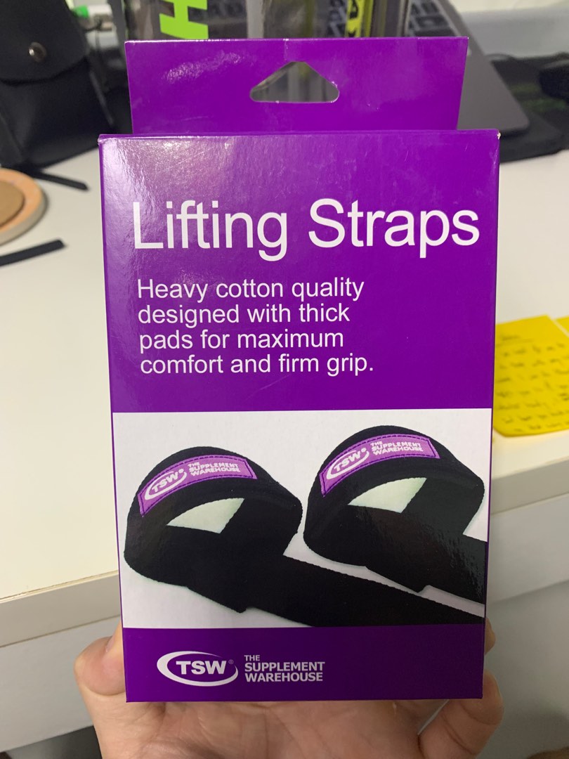 Gym Lifting Straps, Sports Equipment, Exercise & Fitness, Weights
