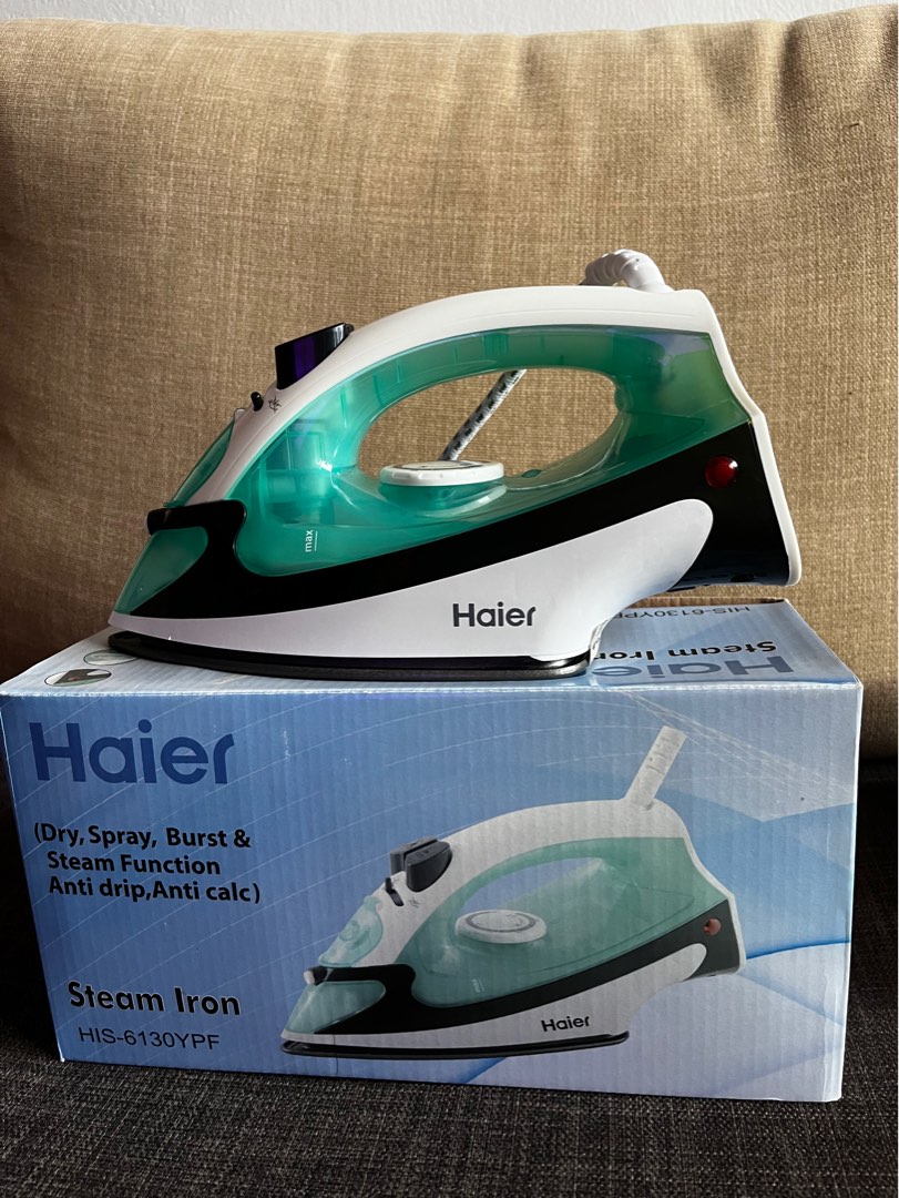 Haier Steam Iron, TV & Home Appliances, Irons & Steamers on Carousell