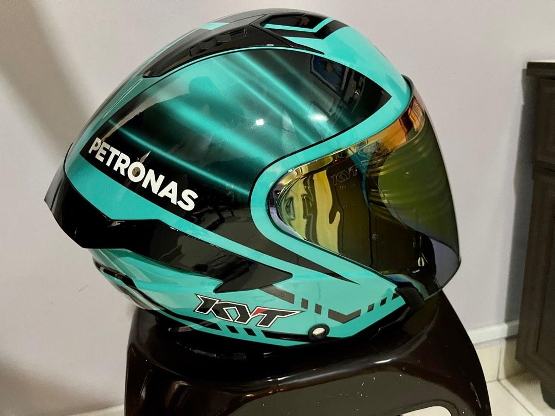 Helmet KYT PETRONAS Edition, Motorbikes on Carousell