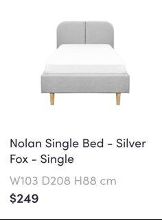 Hipvan Nolan Single Bed + Sleep Mattress
