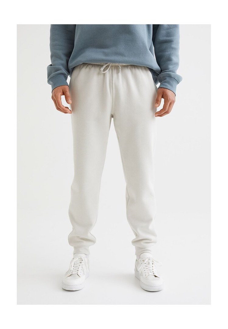 H&M (Medium) Jogger Regular Fit Sweat Pants, Men's Fashion, Bottoms