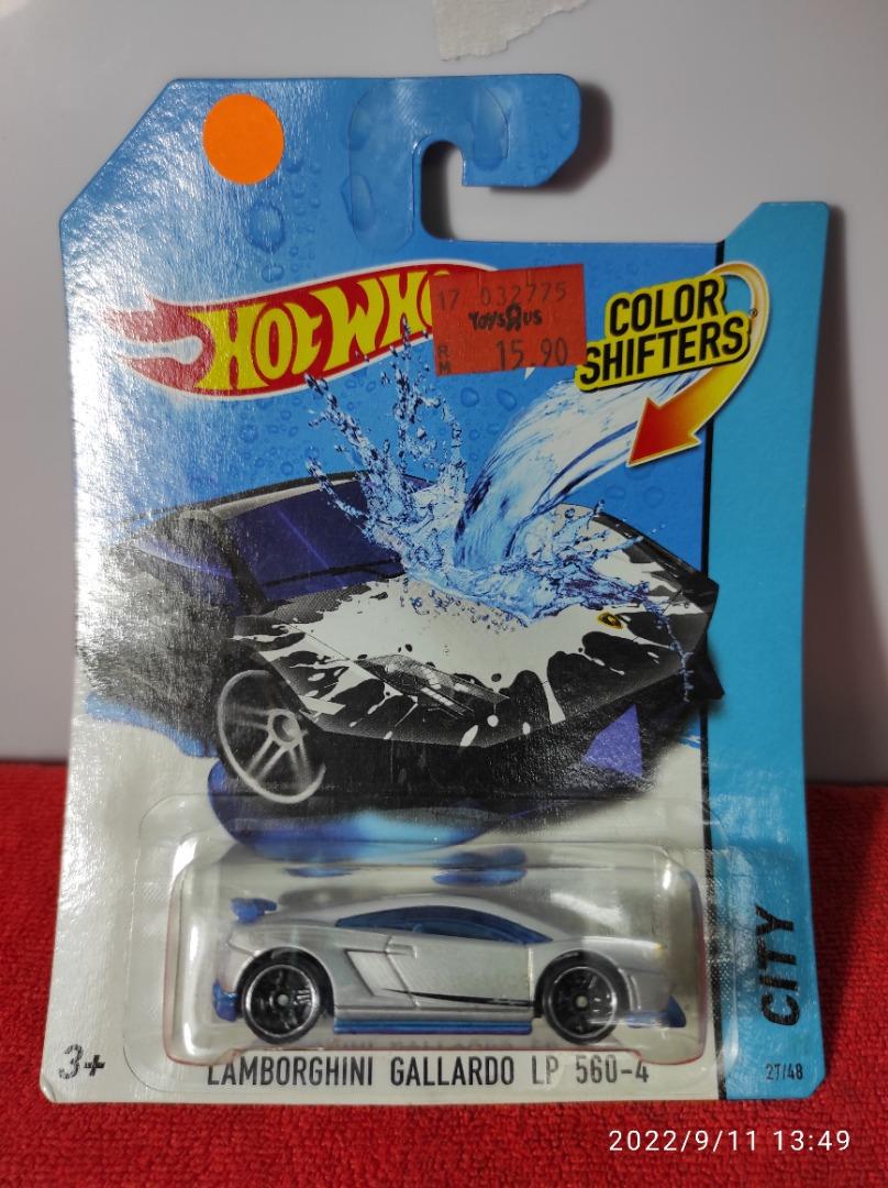 Hot wheels lamborghini sales gallardo color shifters