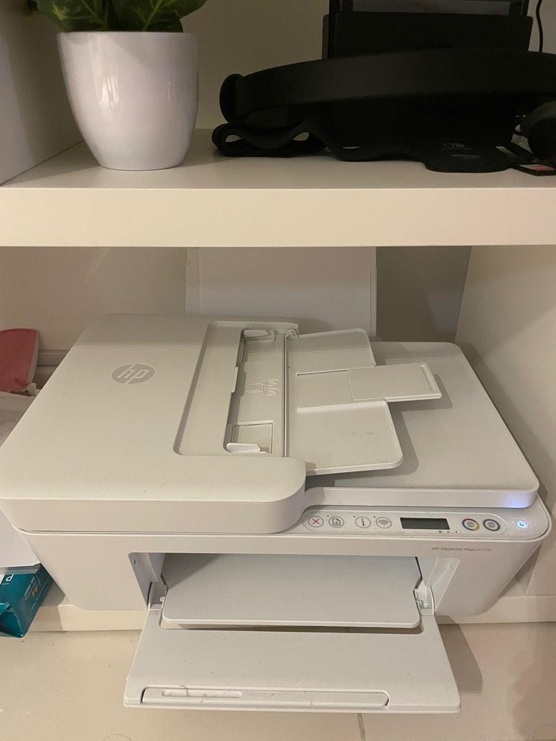 HP DeskJet Plus 4120e AllinOne Wireless Color Inkjet Printer / Print