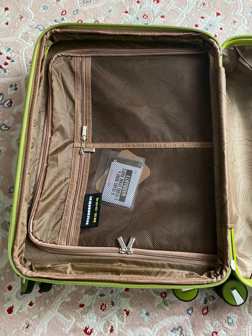 Vip hummer trolley bag top