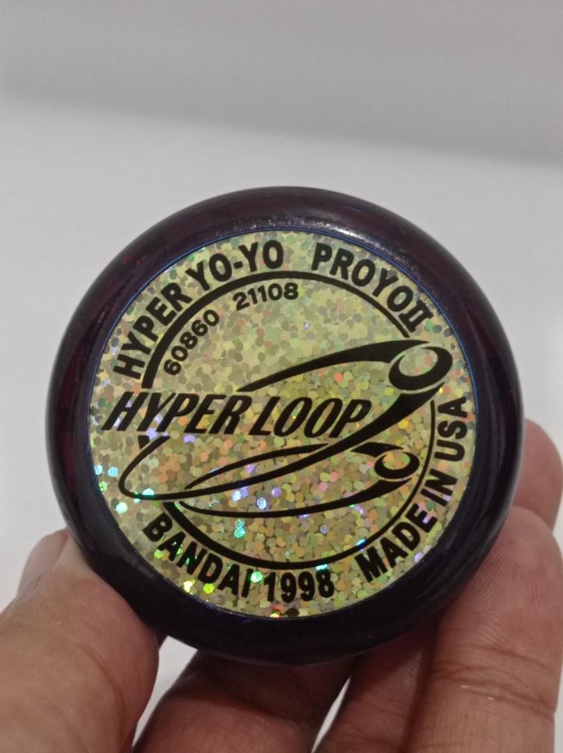 HYPER YOYO YOMEGA HYPERLOOP MADE IN USA 1998 (BLUE RED), Hobbies & Toys, Toys & Games on Carousell