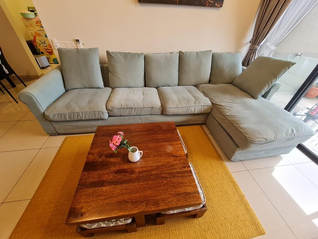 Ikea (GRONLID) 4 seat sofa with chaise longue (transportation included