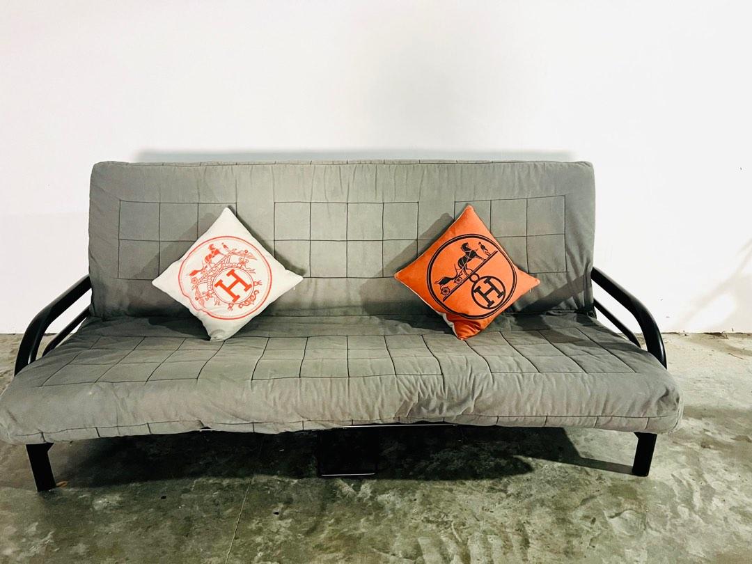 Ikea futon/folding sofa bed, Furniture & Home Living, Furniture, Bed