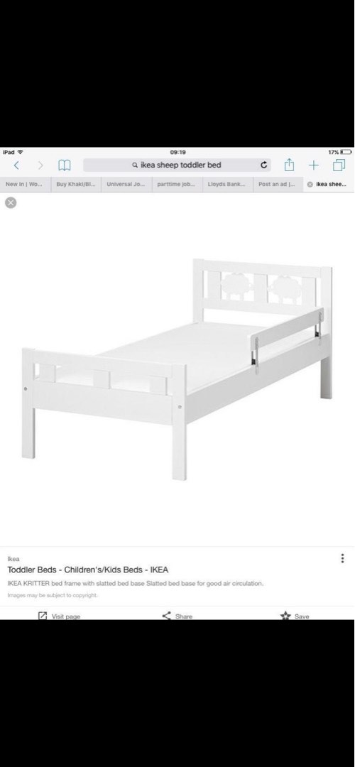 Ikea kids bed frame, Babies & Kids, Baby Nursery & Kids Furniture