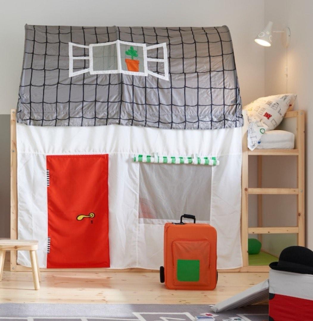 Ikea Kura bed Tent, Babies & Kids, Baby Nursery & Kids Furniture
