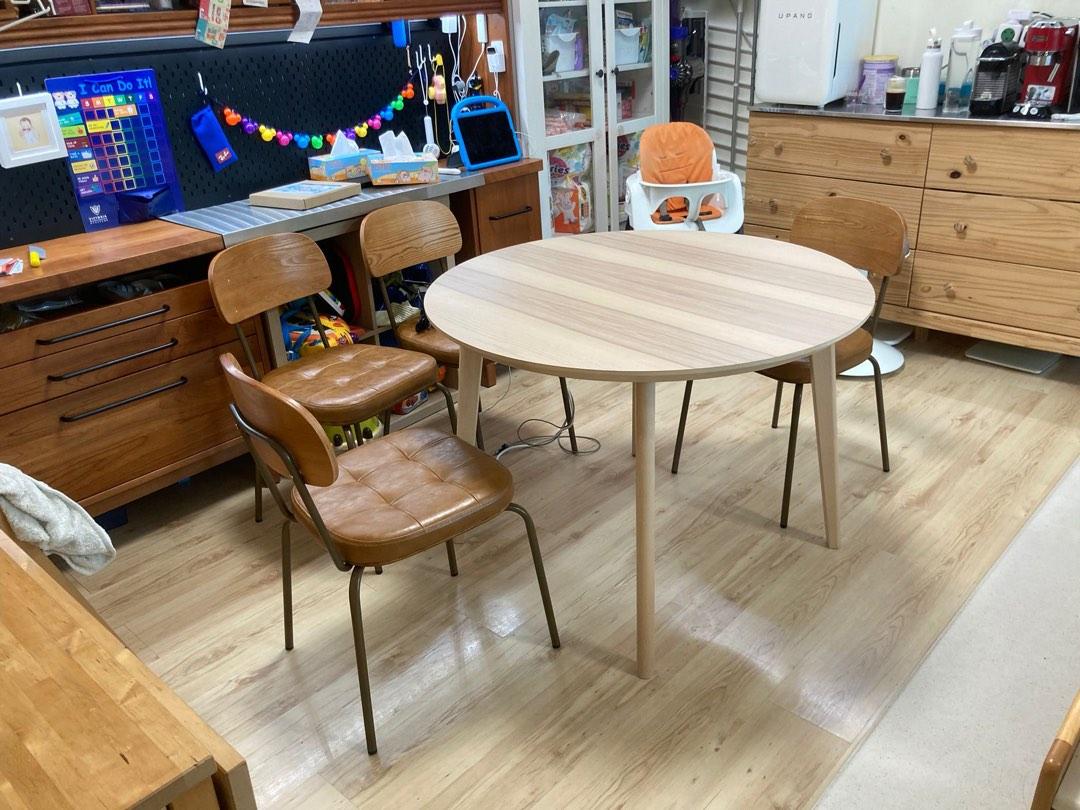 IKEA lisabo round dining table