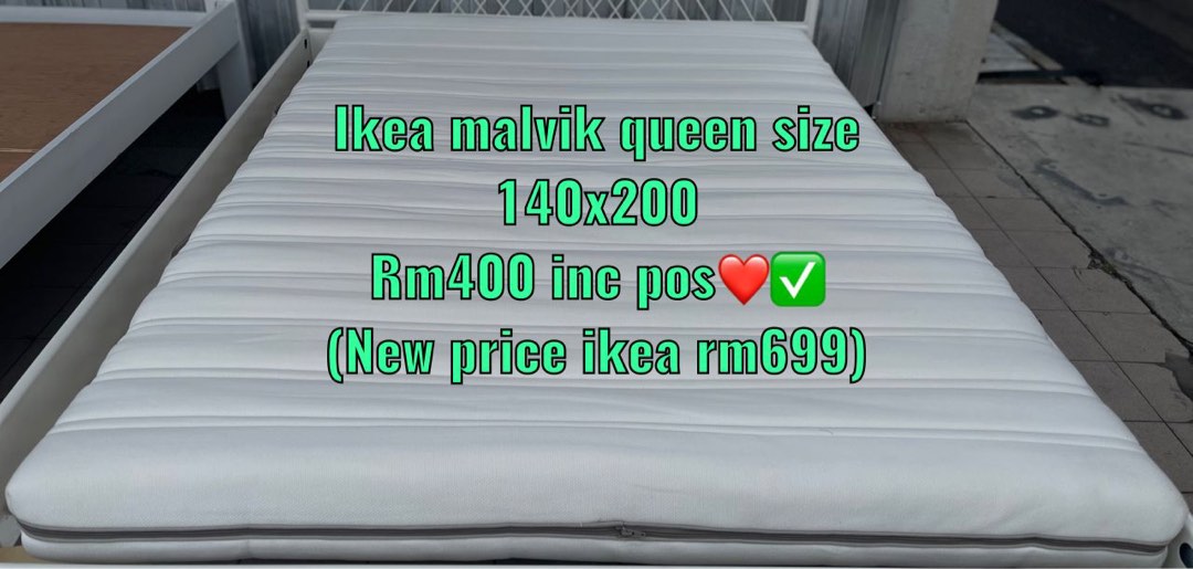 Ikea malvik mattress Furniture Home Living Furniture Bed