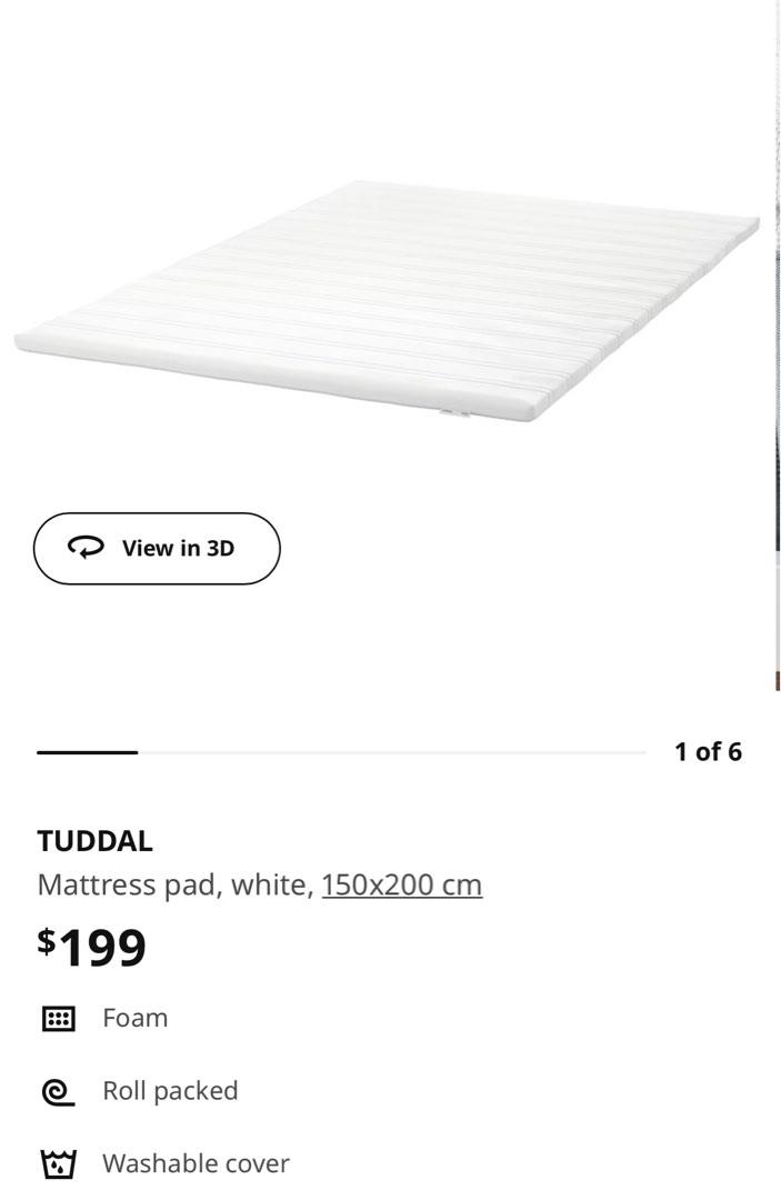 IKEA Mattress Pad, Furniture & Home Living, Furniture, Bed Frames