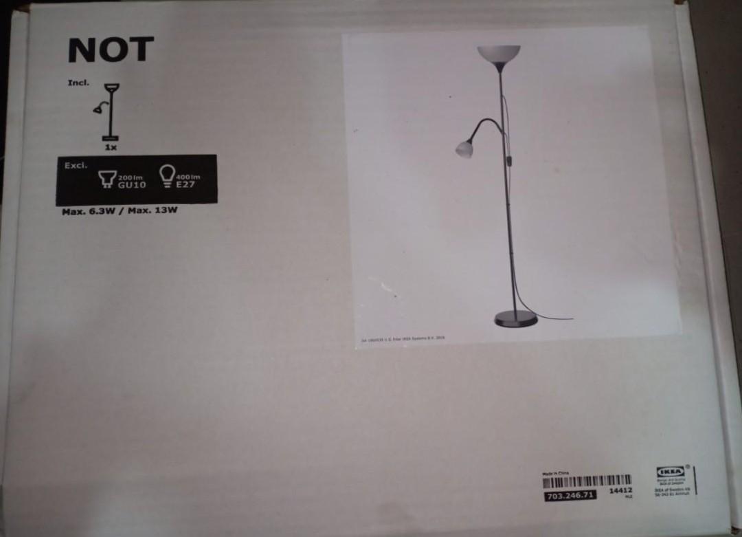 Ikea Not Lamp, Furniture & Home Living, Lighting & Fans, Lighting on