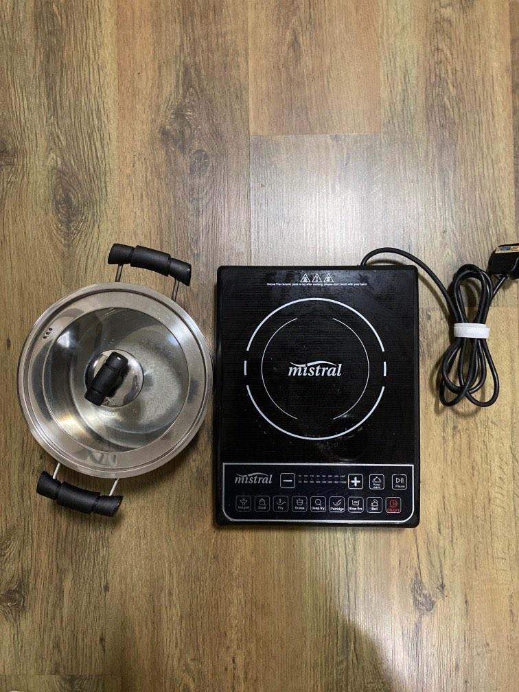 Induction Cooker and a pot, Furniture & Home Living, Kitchenware