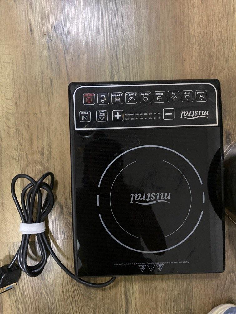 Induction Cooker and a pot, Furniture & Home Living, Kitchenware