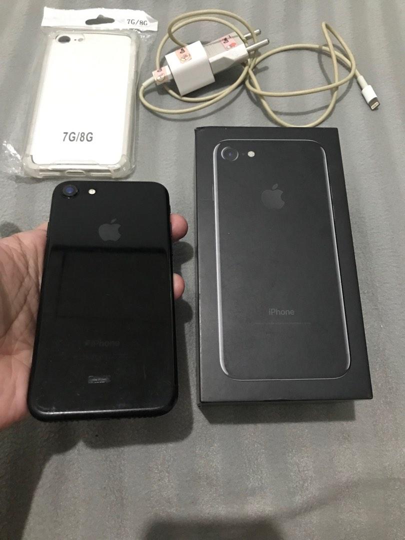 iPhone7 Jet Black 128GB - スマートフォン本体