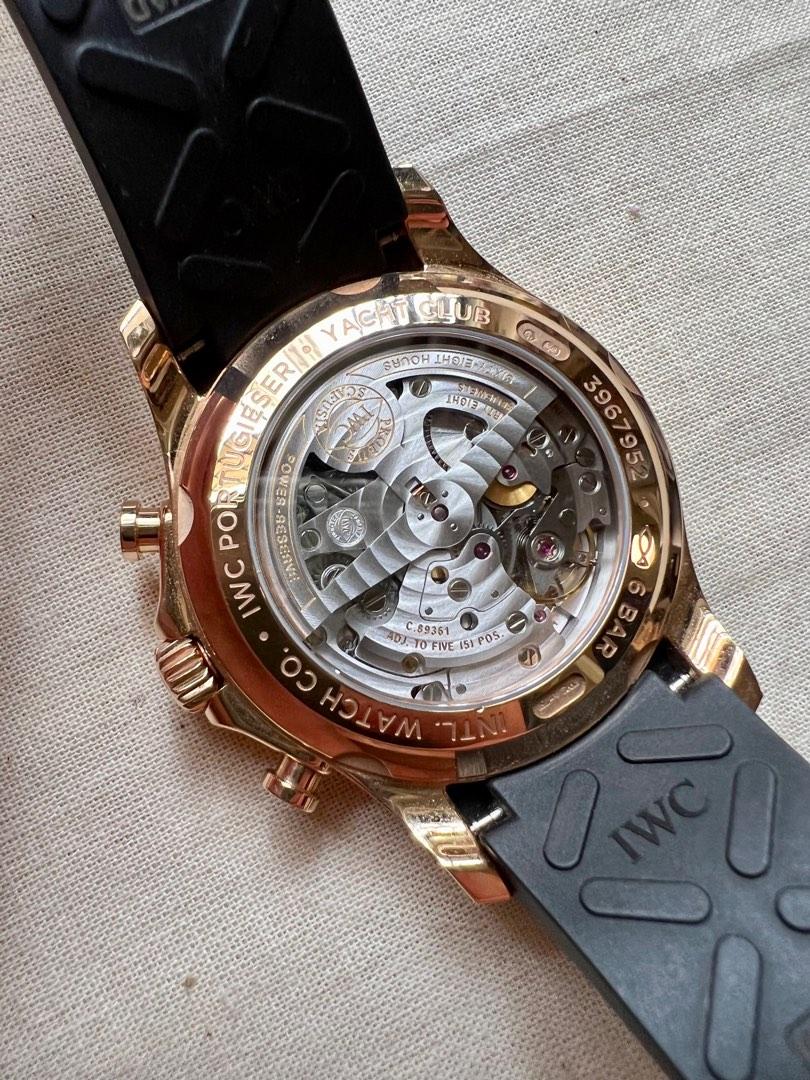 IWC PORTUGIESER YACHT CLUB FLYBACK CHRONOGRAPH ROSE GOLD Luxury