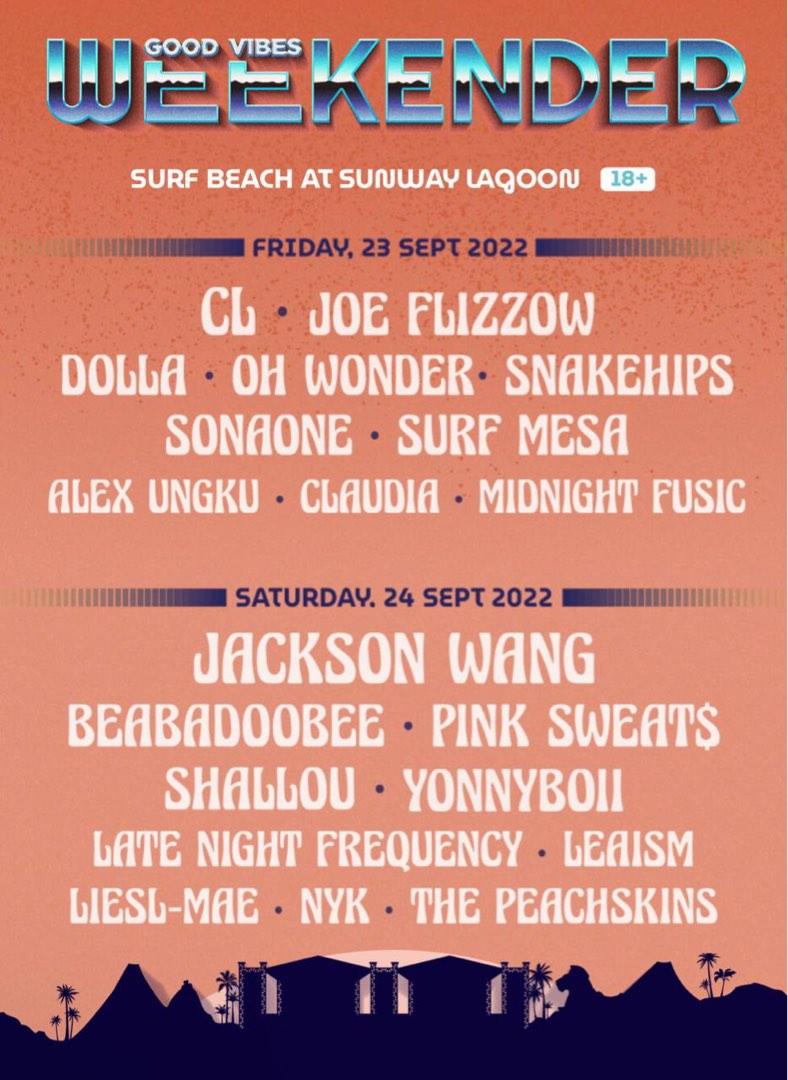 Jackson Wang Good Vibes Ticket, Tickets & Vouchers, Event Tickets on