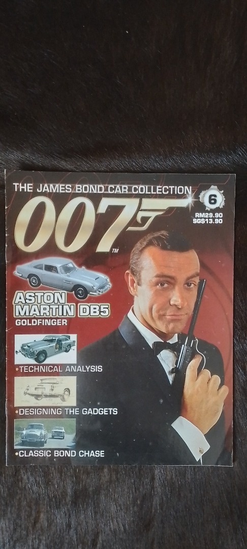 James Bond Car Collection Magazine No.6 (Car not included), Hobbies  Toys,  Books  Magazines, Magazines on Carousell