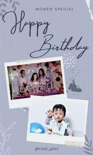 Jasa foto ulangtahun birthday