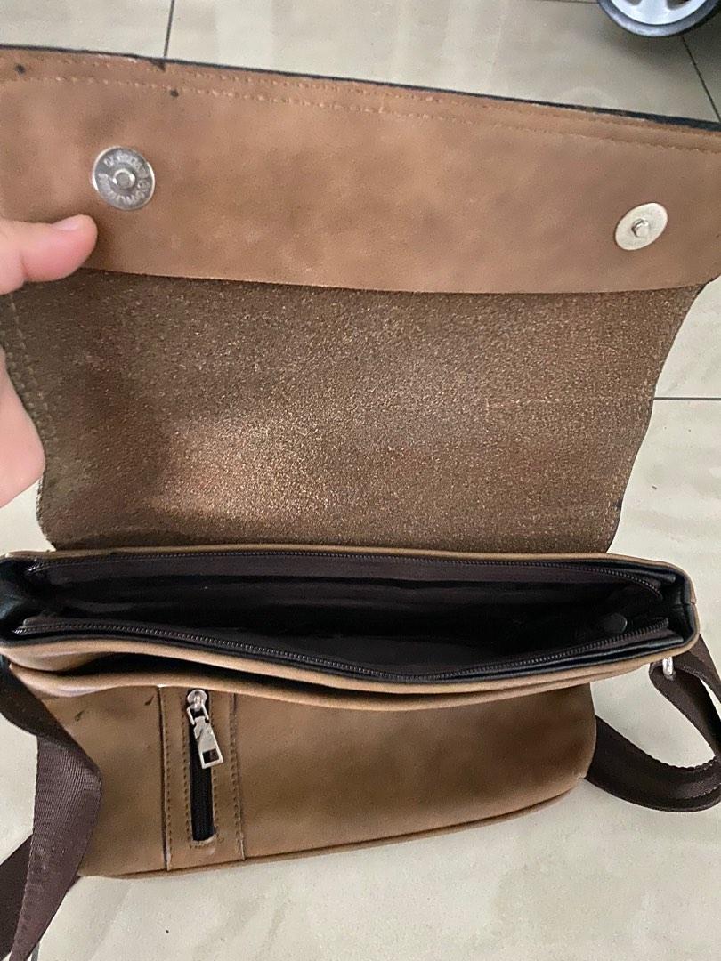 JEEP real leather bag Men s Fashion Bags Sling Bags on Carousell