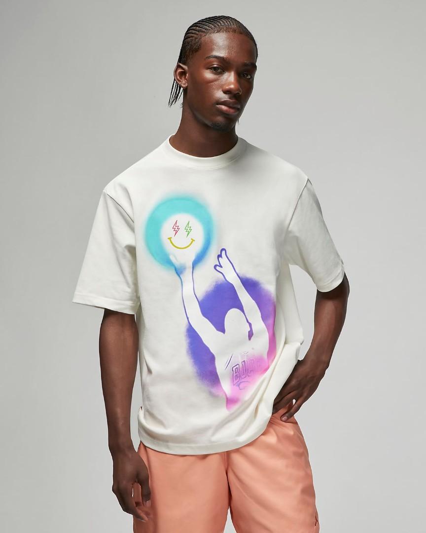 Jordan x J Balvin T-shirt, Men's Fashion, Tops  Sets, Tshirts  Polo Shirts  on Carousell