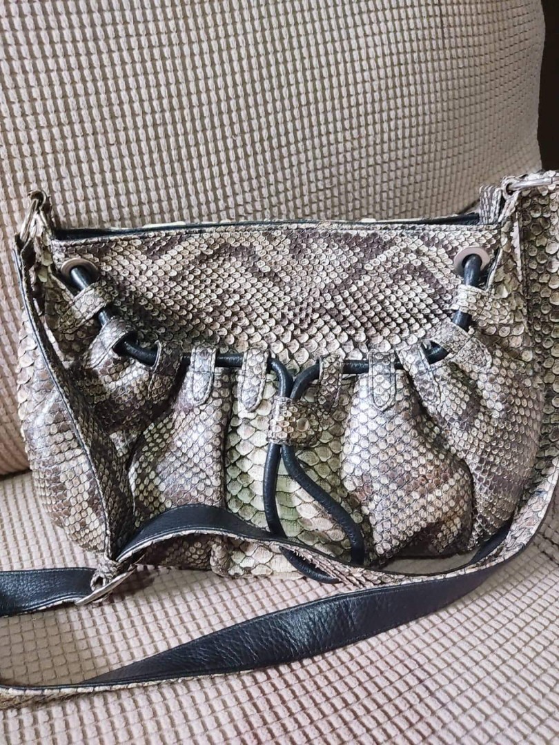 JRA Snake Skin Crossbody Bag, Women's Fashion, Bags & Wallets, Cross ...