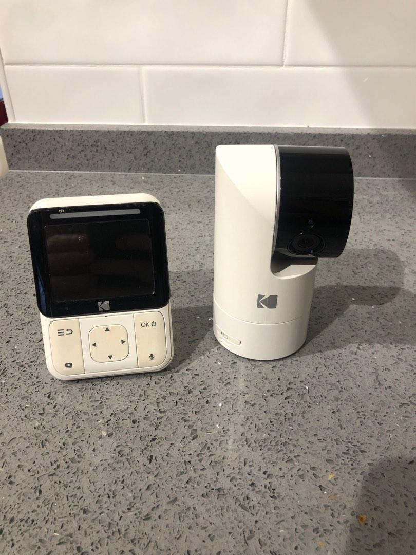 KODAK Cherish C120 Babycamera met mobiele app, babycamera met hoge resolutie, zoombaar op afstand, tweerichtingsaudio