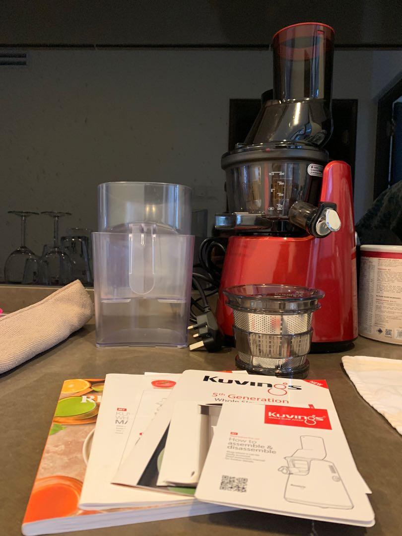 Kuvings Slow juicer c7000, TV & Home Appliances, Kitchen Appliances