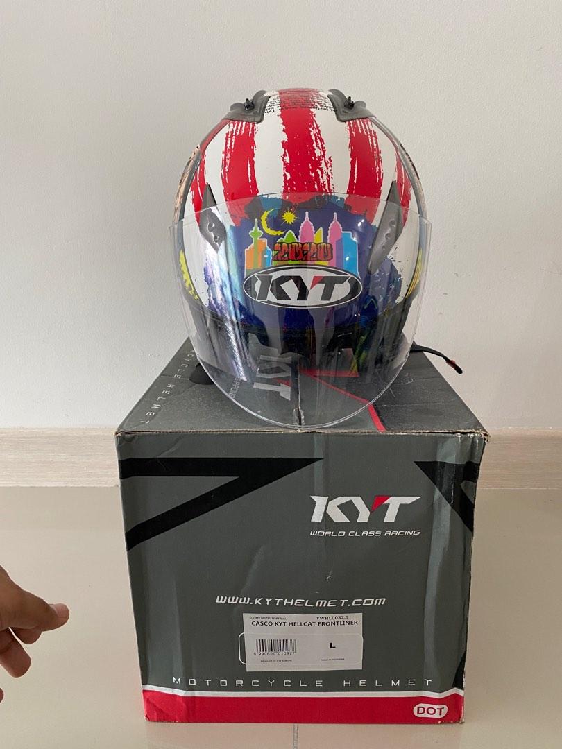 KYT FRONTLINER HELMET, Motorbikes on Carousell