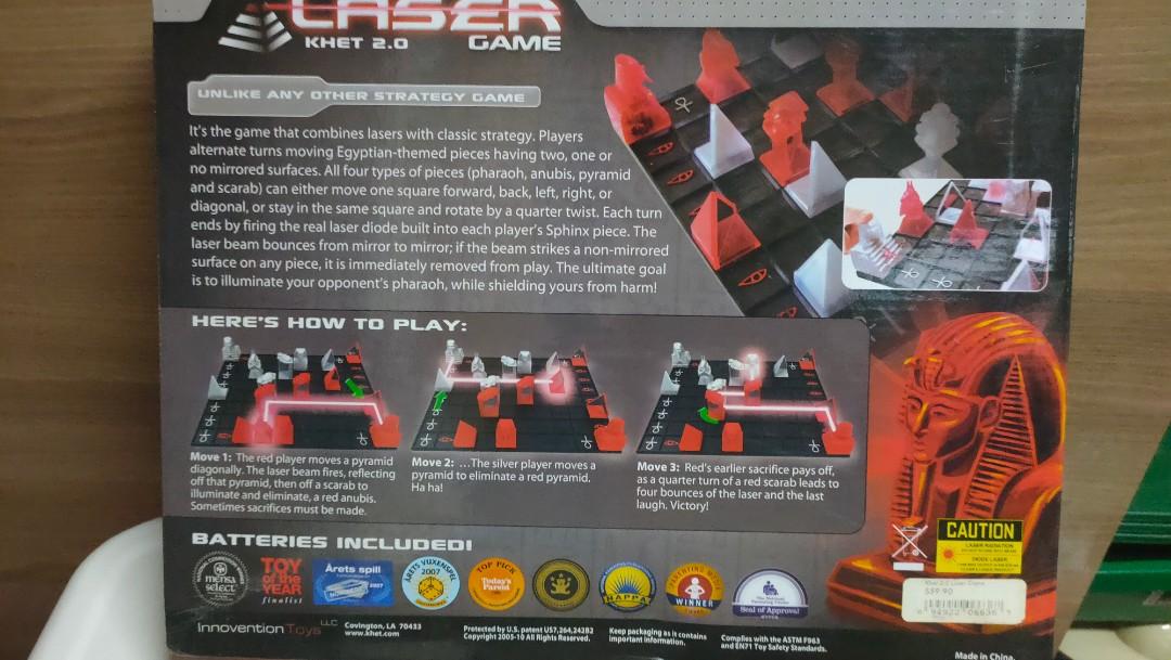 Laser Khet 2.0 Board Game, Hobbies & Toys, Toys & Games on Carousell