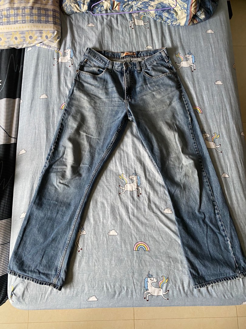 Lee dungarees bootcut relaxed jeans Men s Fashion Bottoms Jeans