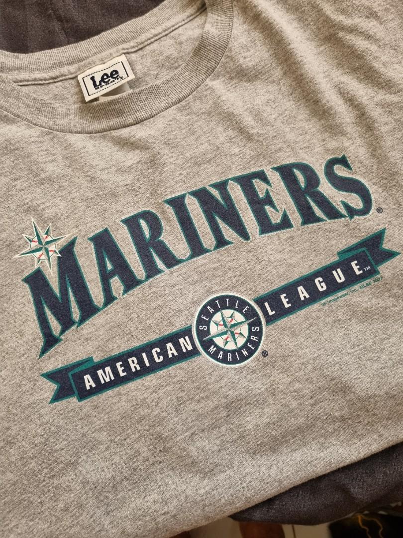 Vintage Seattle Mariners T Shirt Tee Lee Sport Made USA Size 