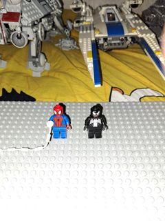 Lego spiderman and Venom