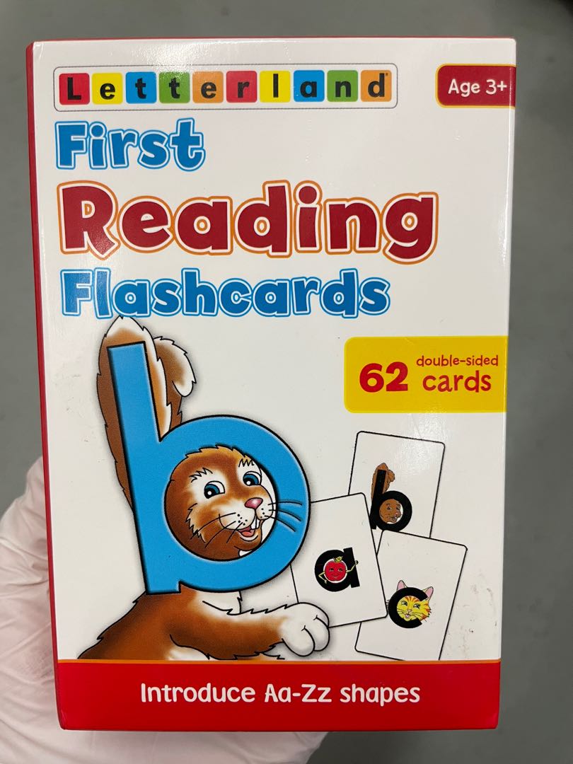 Letterland First reading flash cards, 興趣及遊戲, 書本 &amp; 文具, 小朋友書 - Carousell