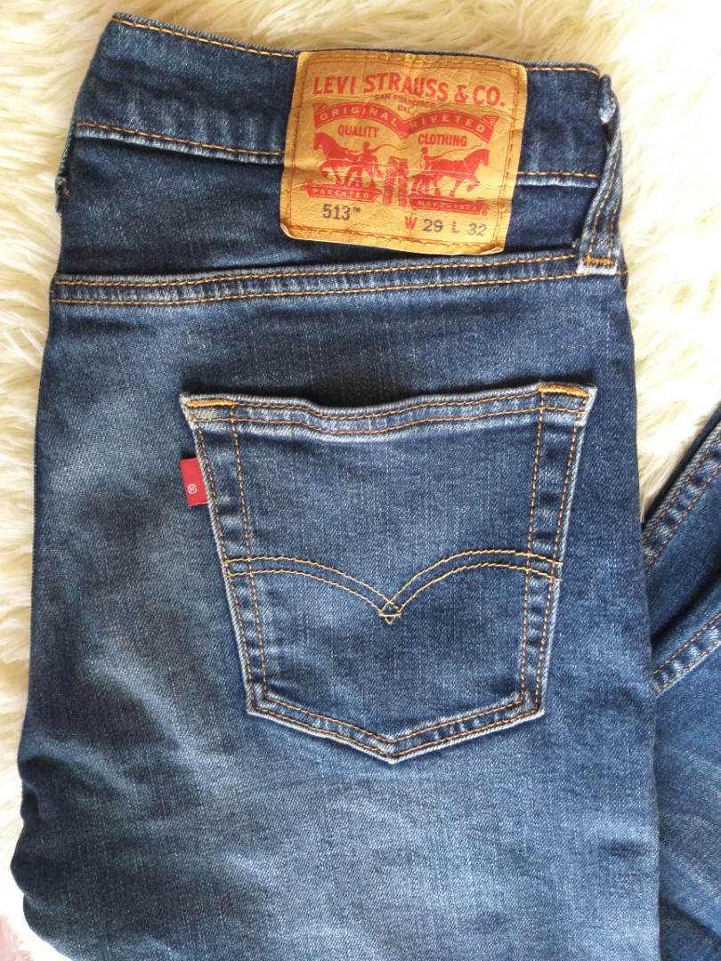 LEVIS 513, Men's Fashion, Bottoms, Jeans on Carousell