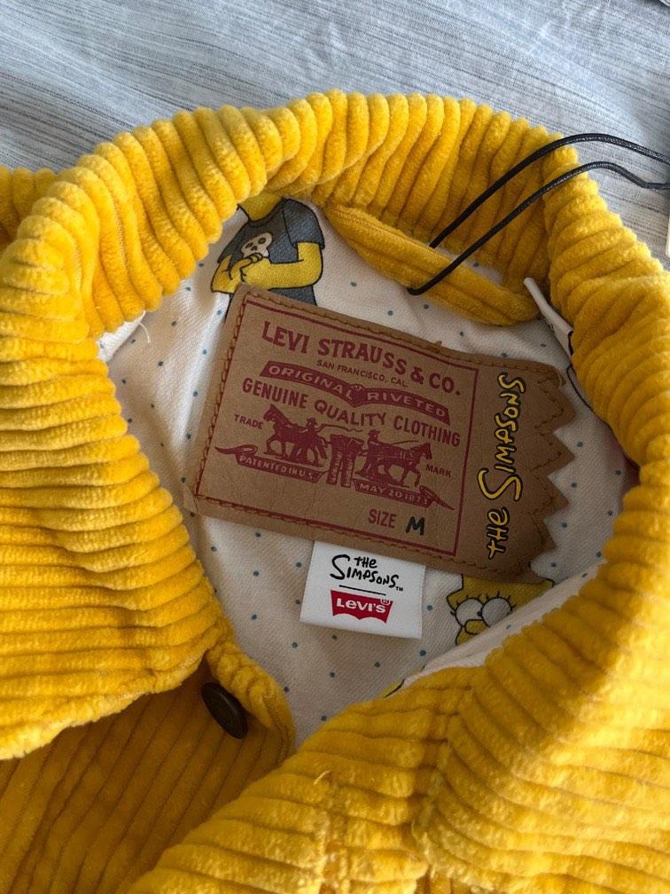 Yellow discount levi jacket
