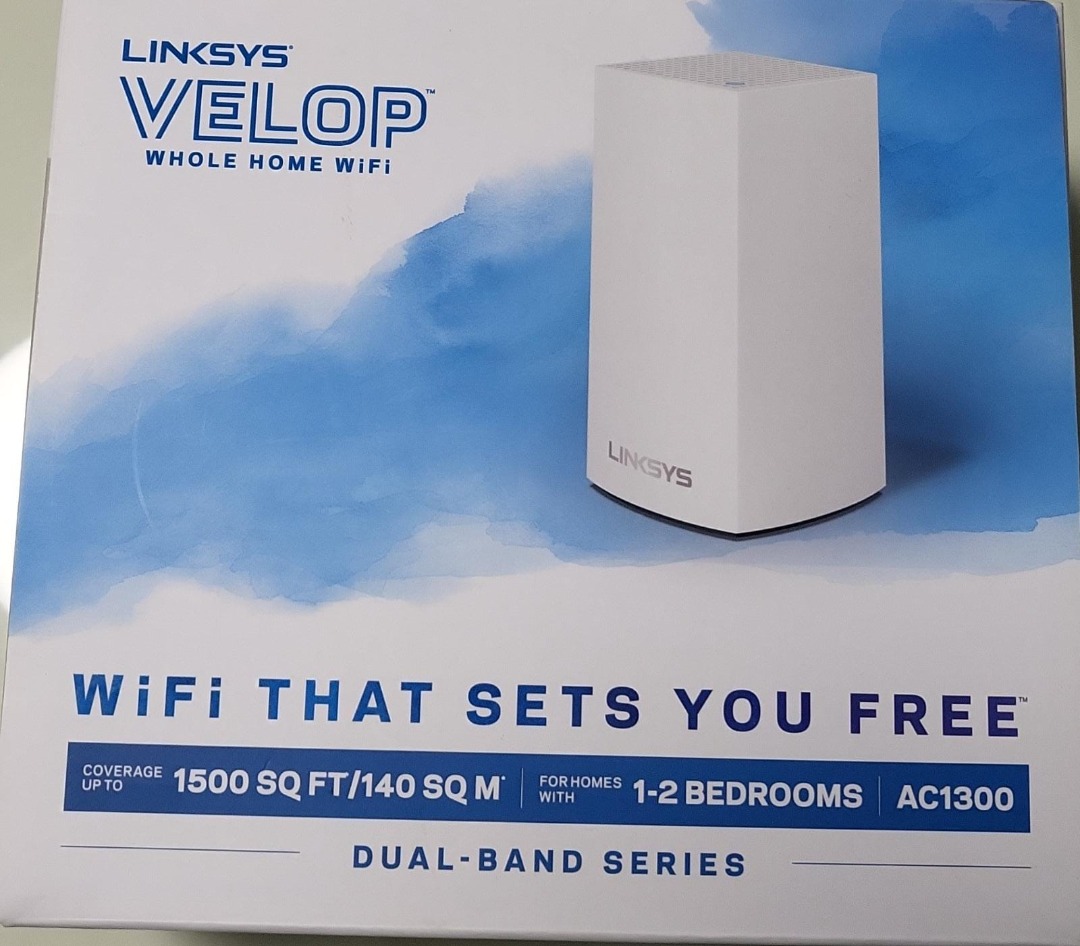 Linksys Velop Dual-Band Intelligent Mesh WiFi 5 Router, Computers ...
