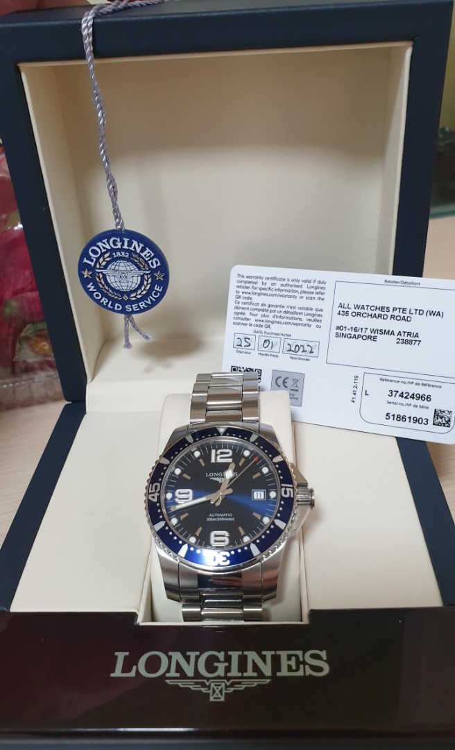 Longines HydroCongquest 41mm Luxury Watches on Carousell