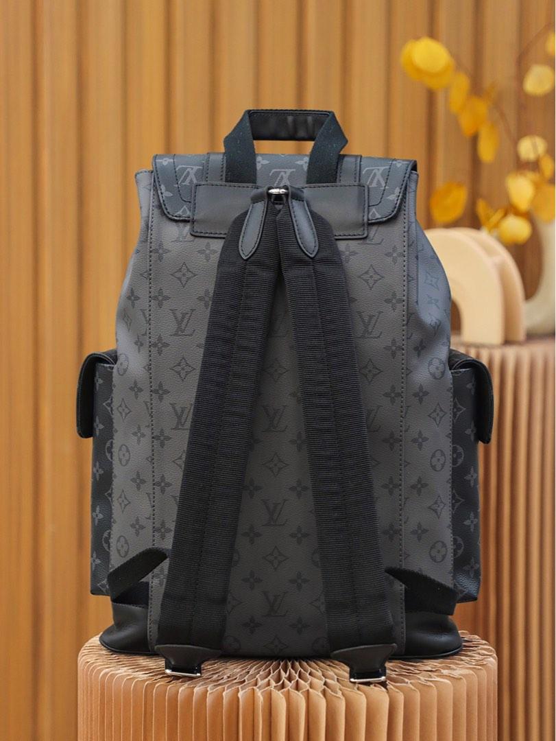 Louis Vuitton Backpack Monogram Eclipse Christopher Mm M45419