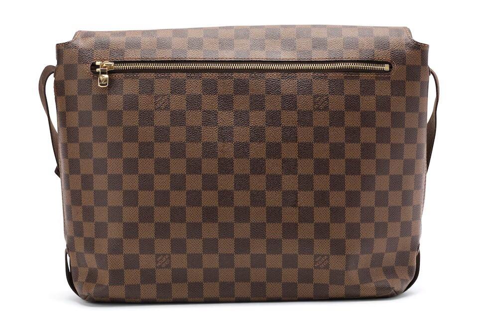 Louis Vuitton Damier Messenger Melville Shoulder Bag Ebene N51125 Brown  90192198