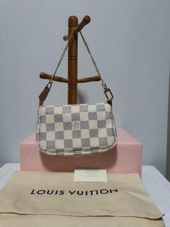 Louis Vuitton Pochette Accessories Damier Azur NM White/Blue in